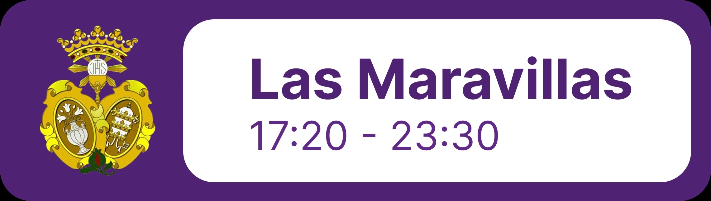 Las Maravillas, de 17:20 - 23:30